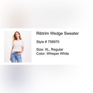 LOFT Short Sleeve Knit Sweater